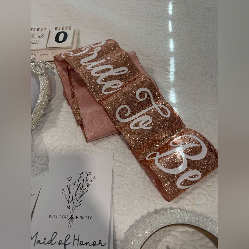 Bride Miscellaneous Items, Save the date cards, h… - image 6